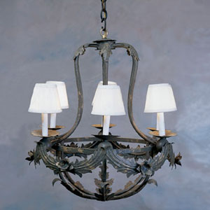 la ramillete wrought iron chandelier