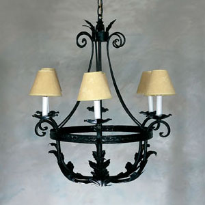 opulencia wrought iron chandelier