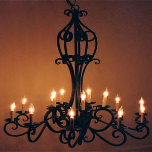caerse joya wrought iron chandelier