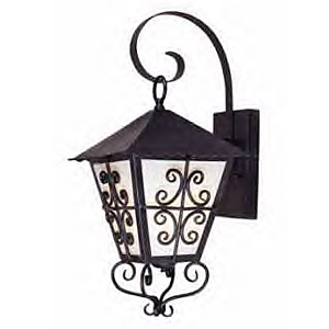 noche dulce wrought iron outdoor lantern
