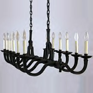 fuerza de la luz wrought iron chandelier