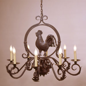 danzar la galla wrought iron chandelier